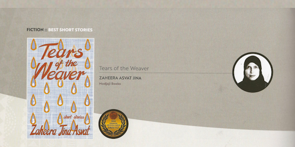 Tears of the Weaver by Zaheera Asvat Jina in Wits Maths Education was a NIHSS award finalist 600x300